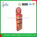 Designer of paper displays crisps potato chip display stand food